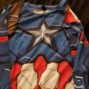 Captain America compression outfit